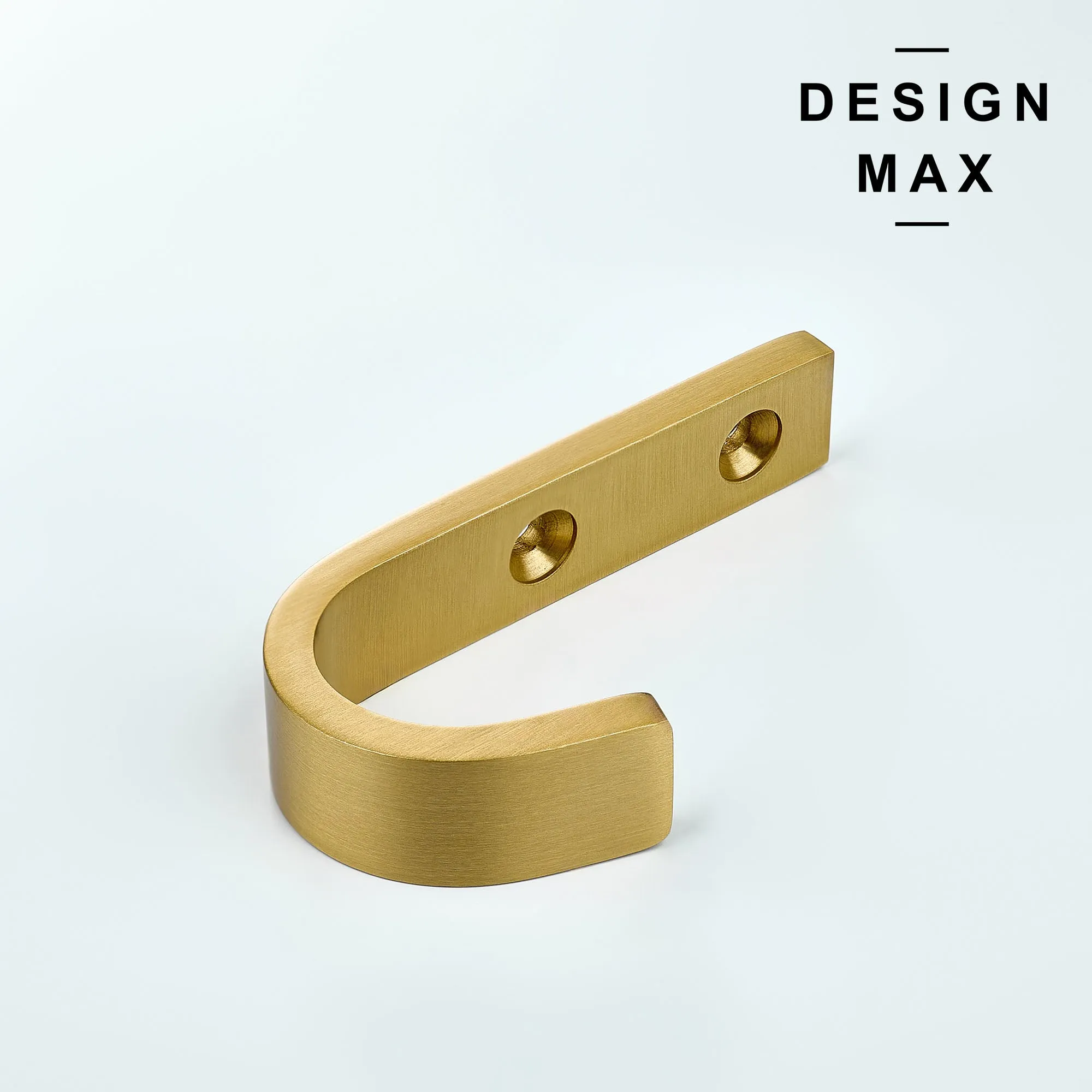 Huxley J Matte Brass Mudroom Wall Hook