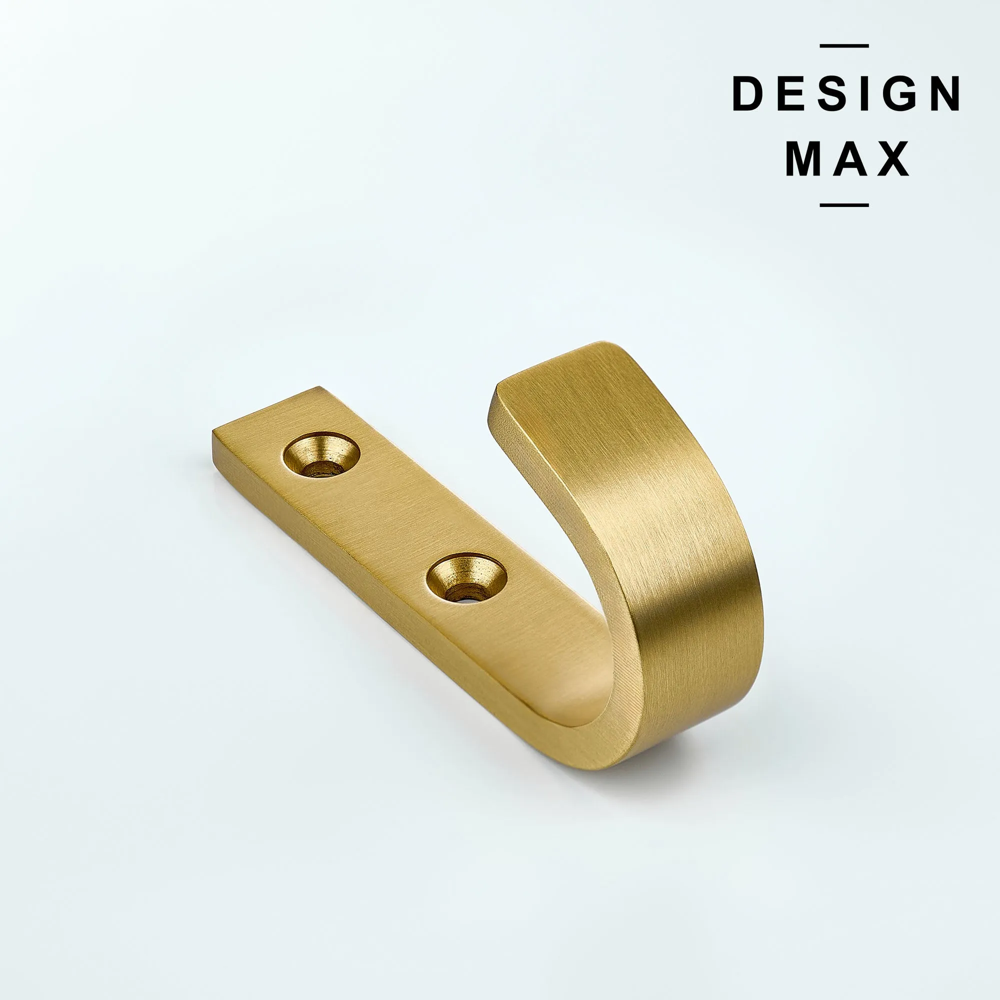 Huxley J Matte Brass Mudroom Wall Hook