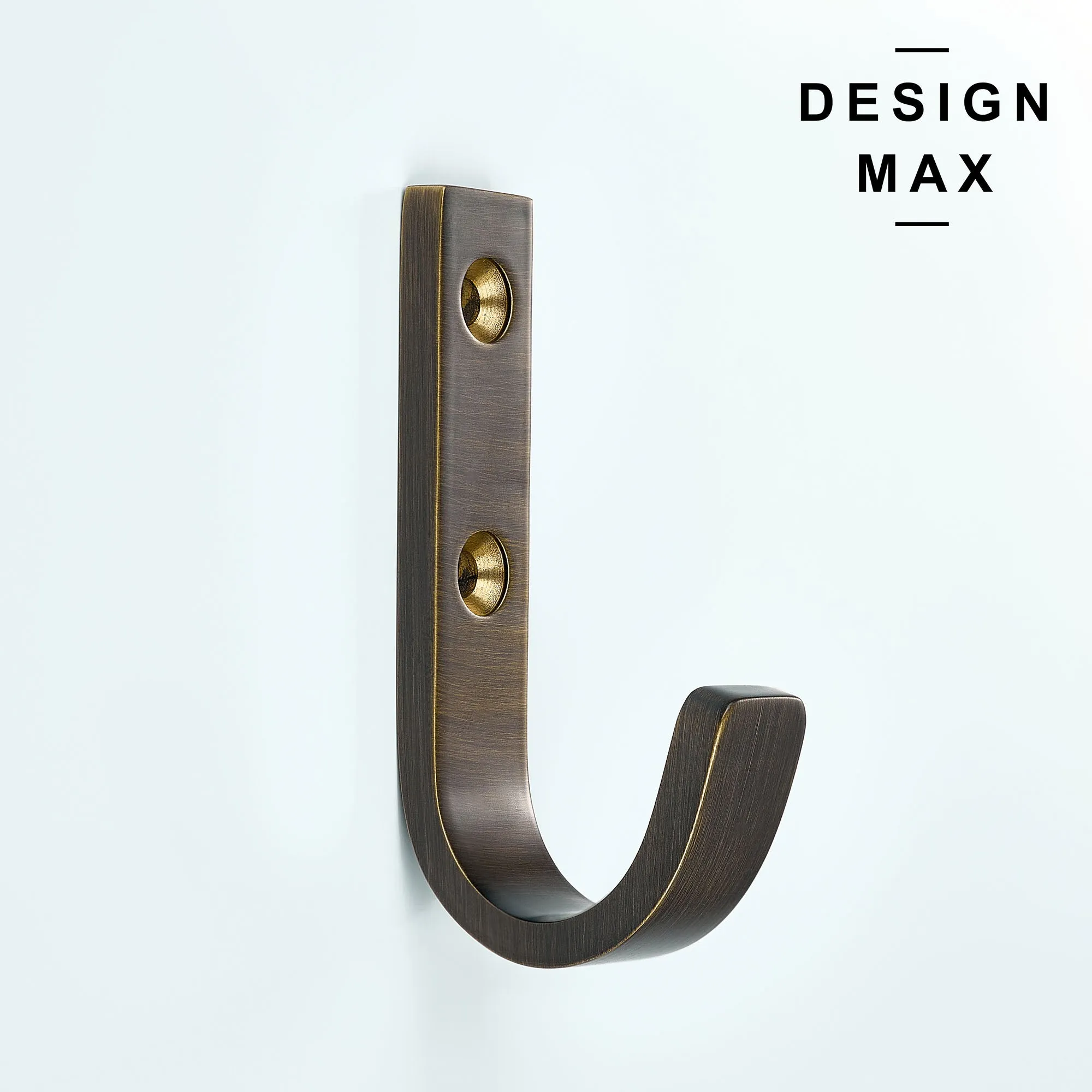 Huxley J Matte Brass Mudroom Wall Hook