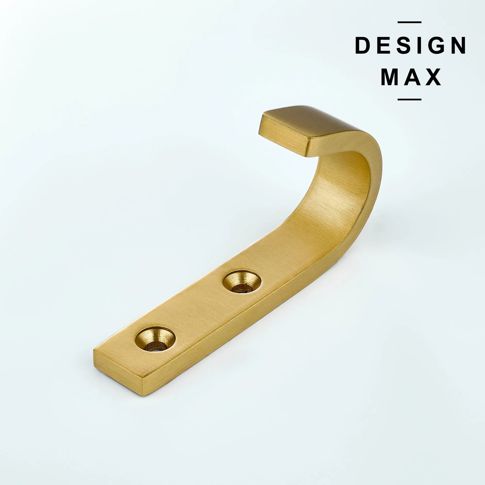 Huxley J Matte Brass Mudroom Wall Hook