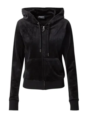 Juicy Couture ROBERTSON zip-up sweatshirt, black