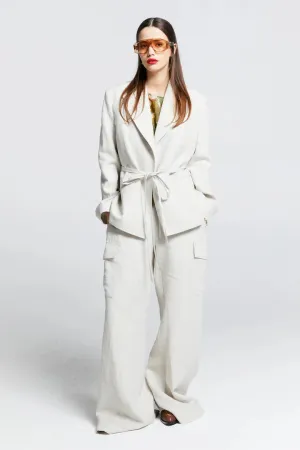 Karen Walker - Wilderland Tie Jacket Natural