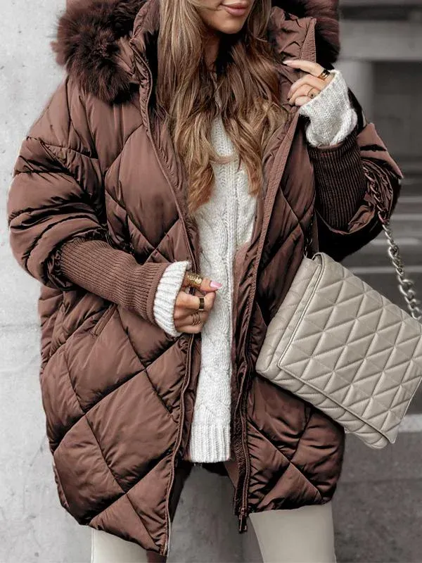 KARINA - Quilted Luxe Winter Jacket