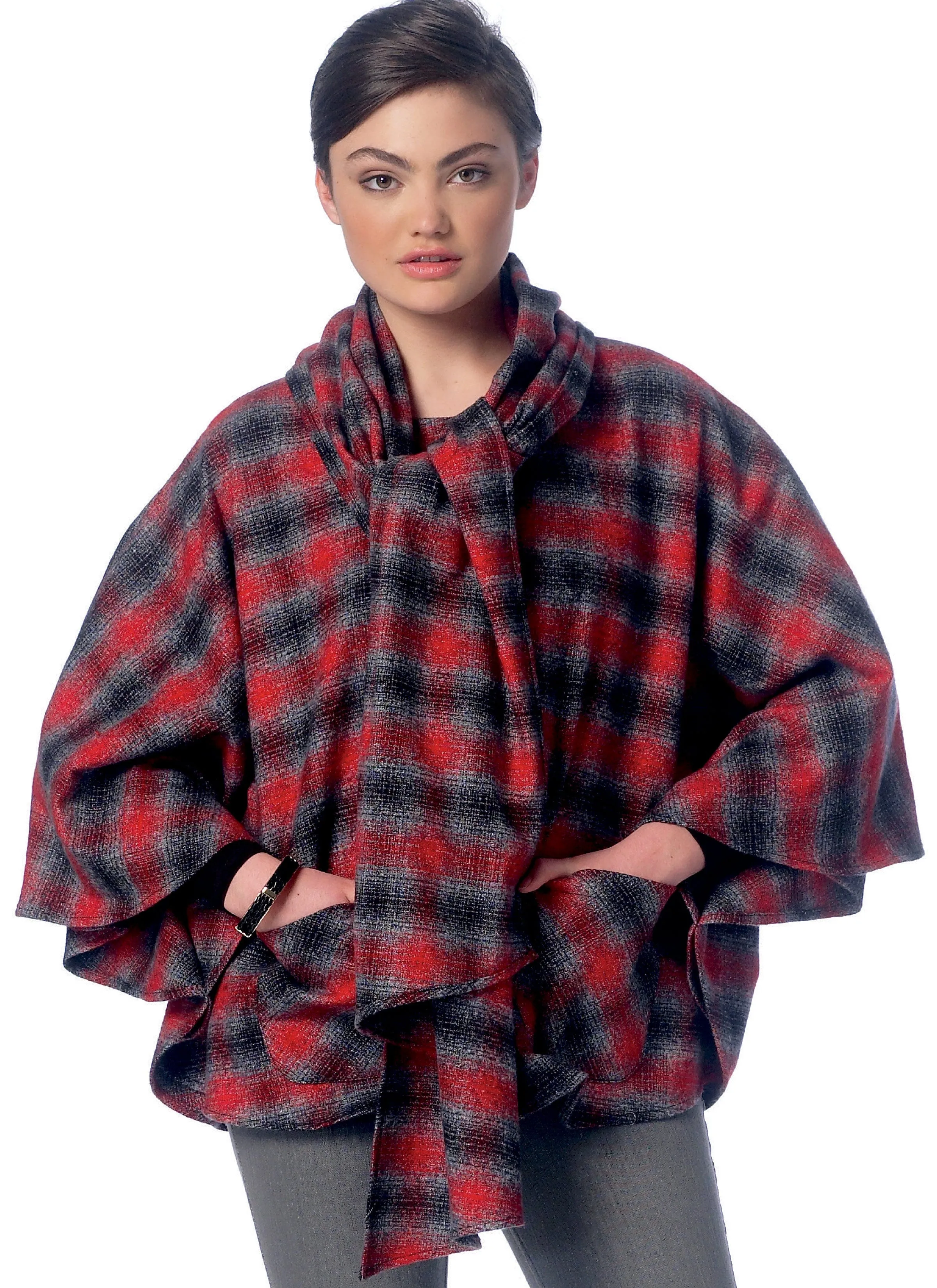 McCall's Pattern M7202 Misses' Ponchos