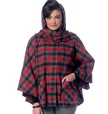 McCall's Pattern M7202 Misses' Ponchos