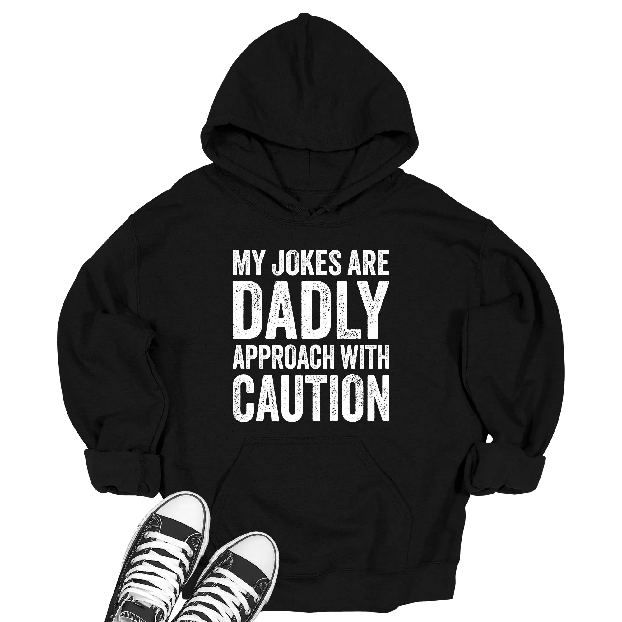 Men's My Jokes Are Dadly Approach Hoodie