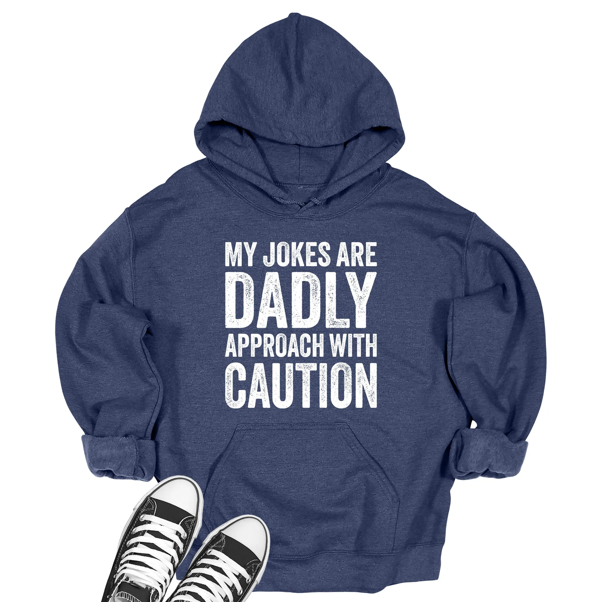 Men's My Jokes Are Dadly Approach Hoodie