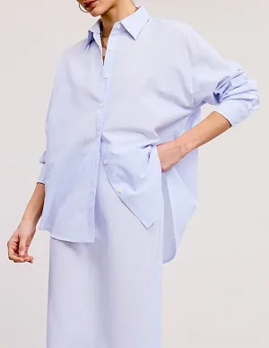 Merritt Striped Cotton Button-Up Shirt