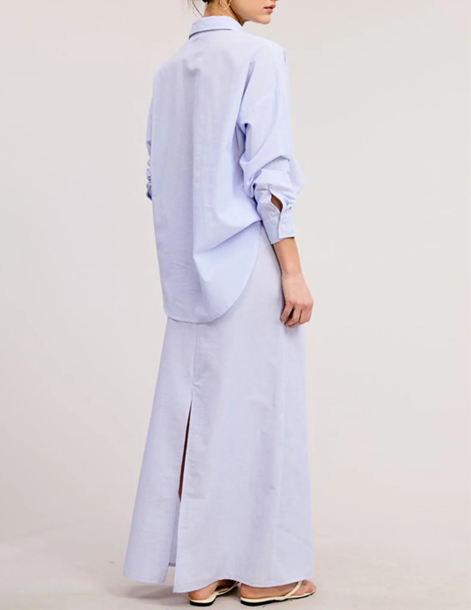 Merritt Striped Cotton Button-Up Shirt