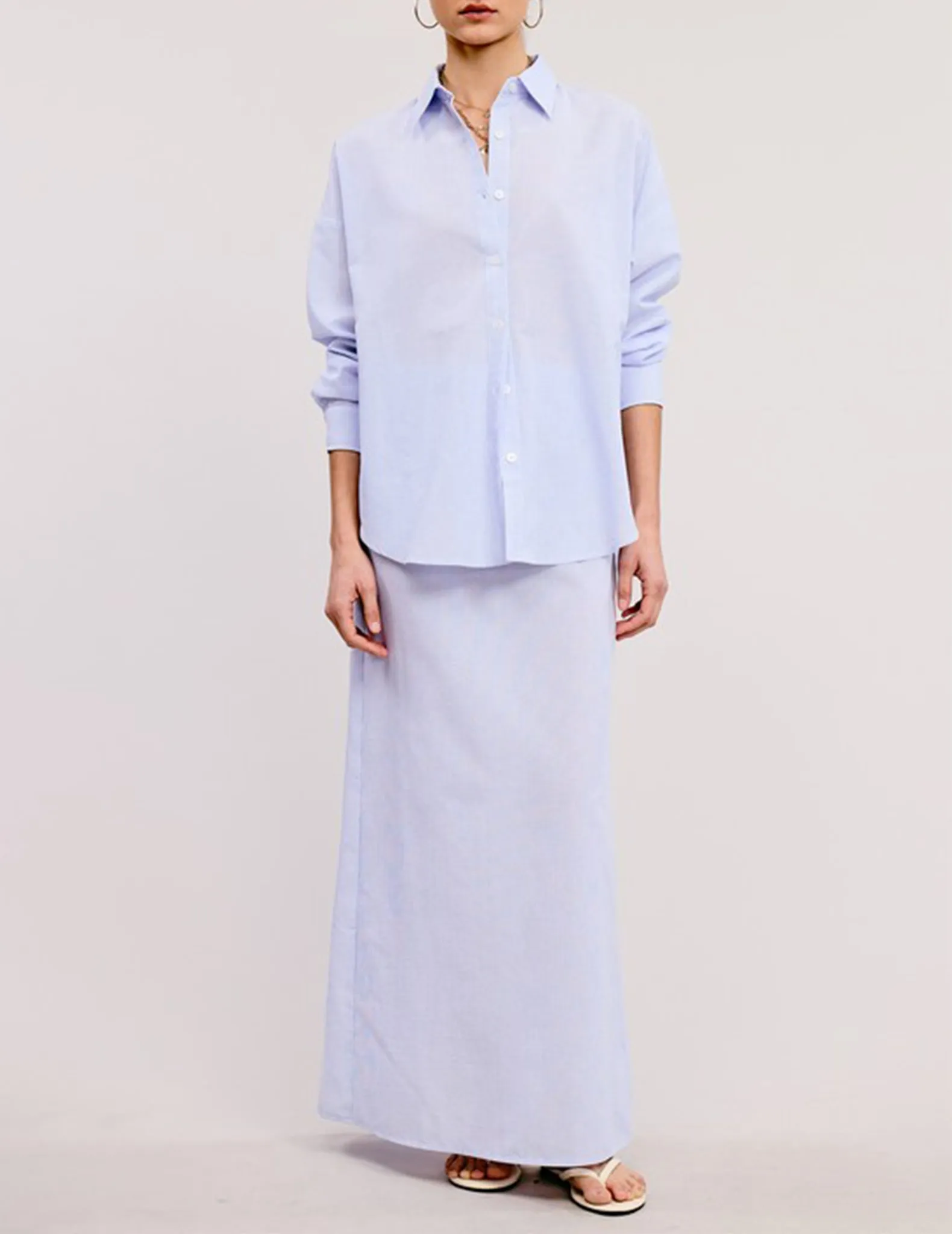 Merritt Striped Cotton Button-Up Shirt