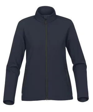 Navy/Carbon - Women's Orbiter softshell jacket