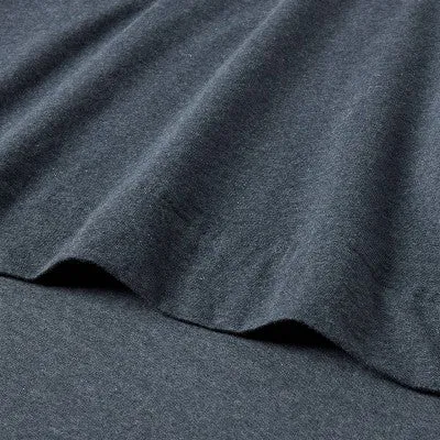 New - Queen Cotton Jersey Sheet Set Heather Blue - Threshold