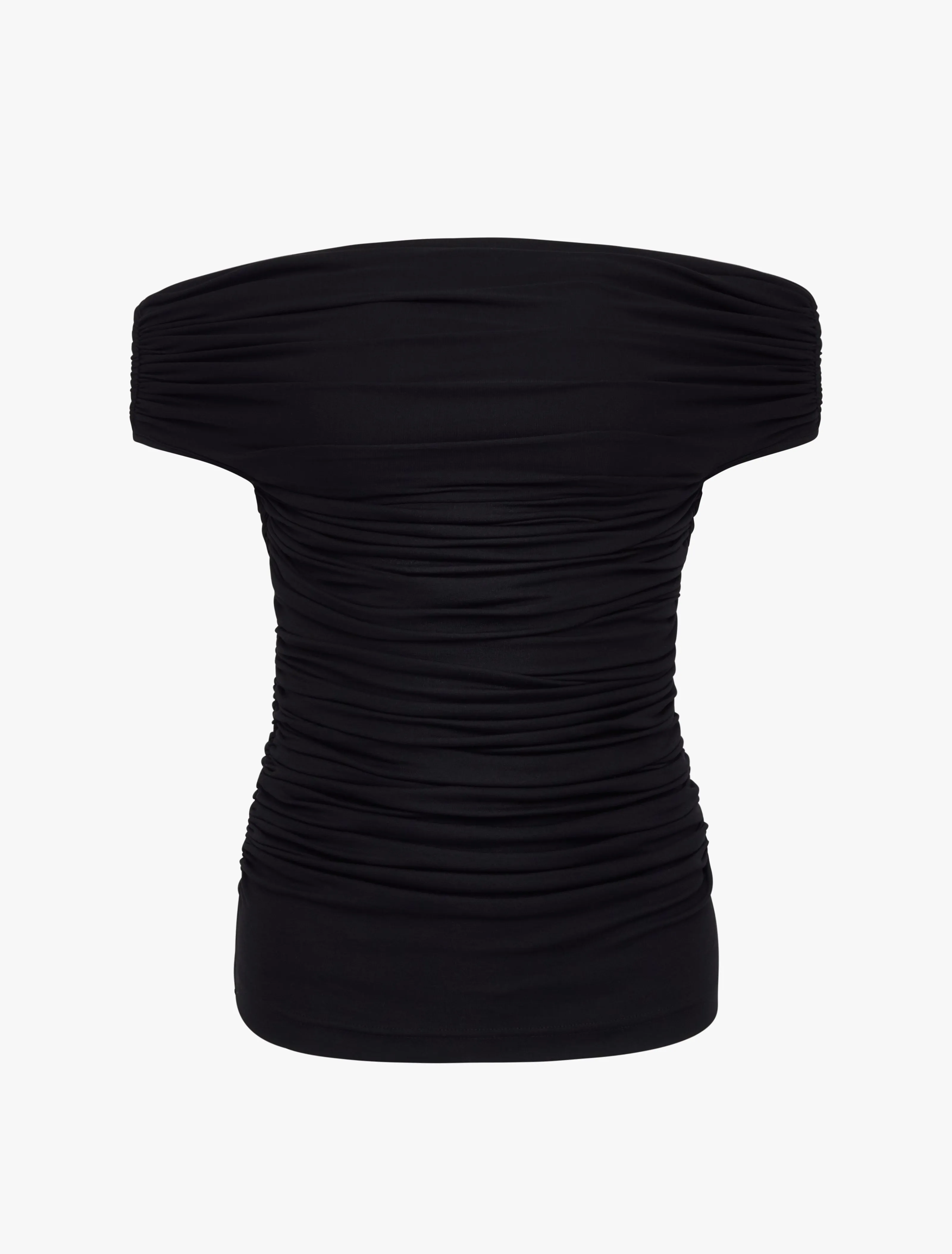 Noho Ruched Top in Black
