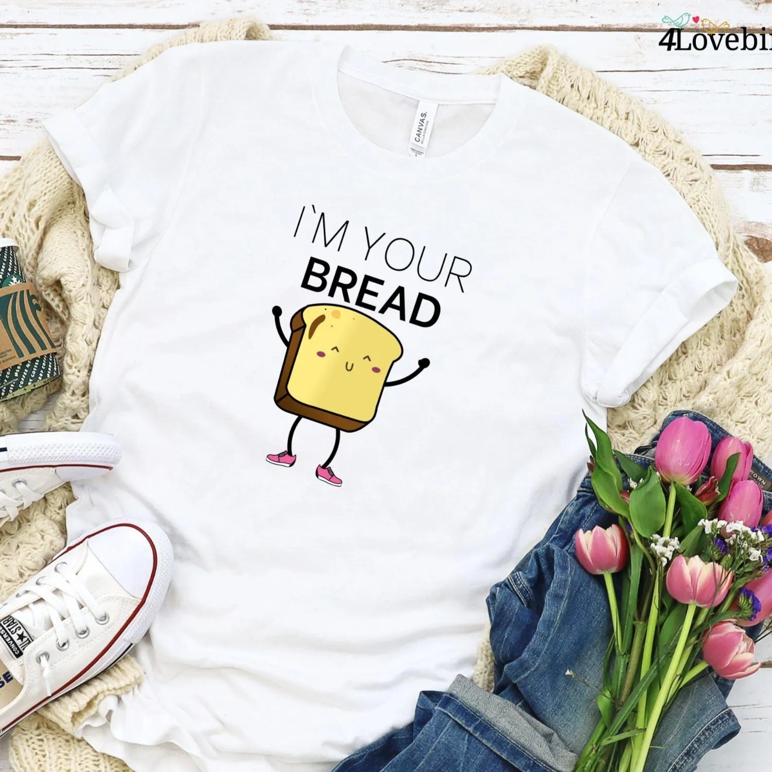 Nutella & Bread Fans' Matching Sets - Celebrate Love - Perfect Duo Outfits for Couples