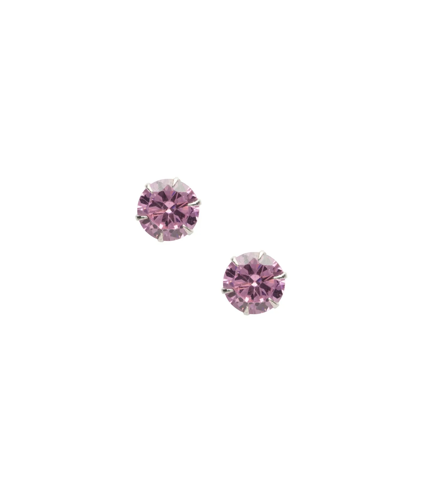 Pink Round Tops (Silver)