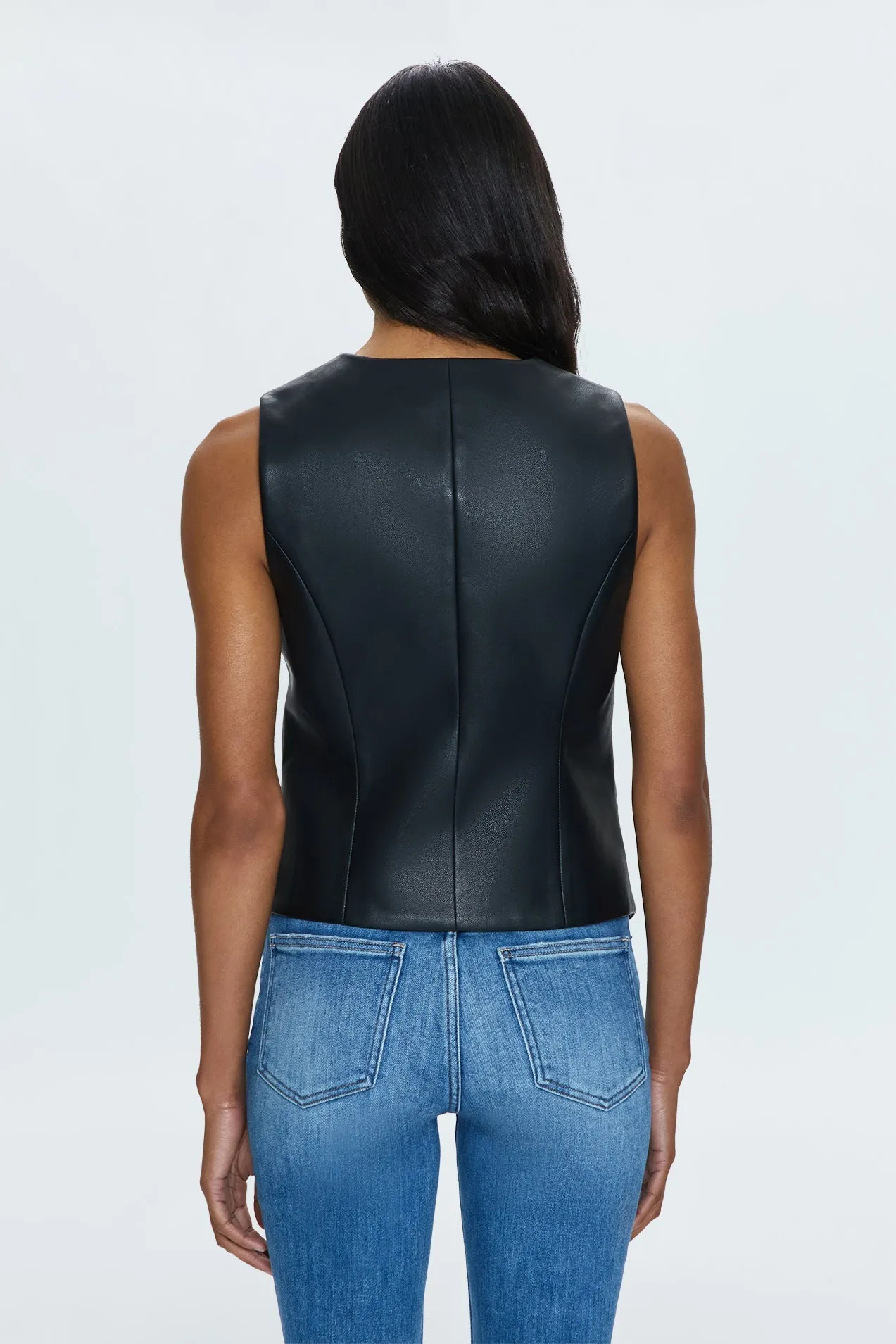 Pistola Arabella Vest in Slate Black