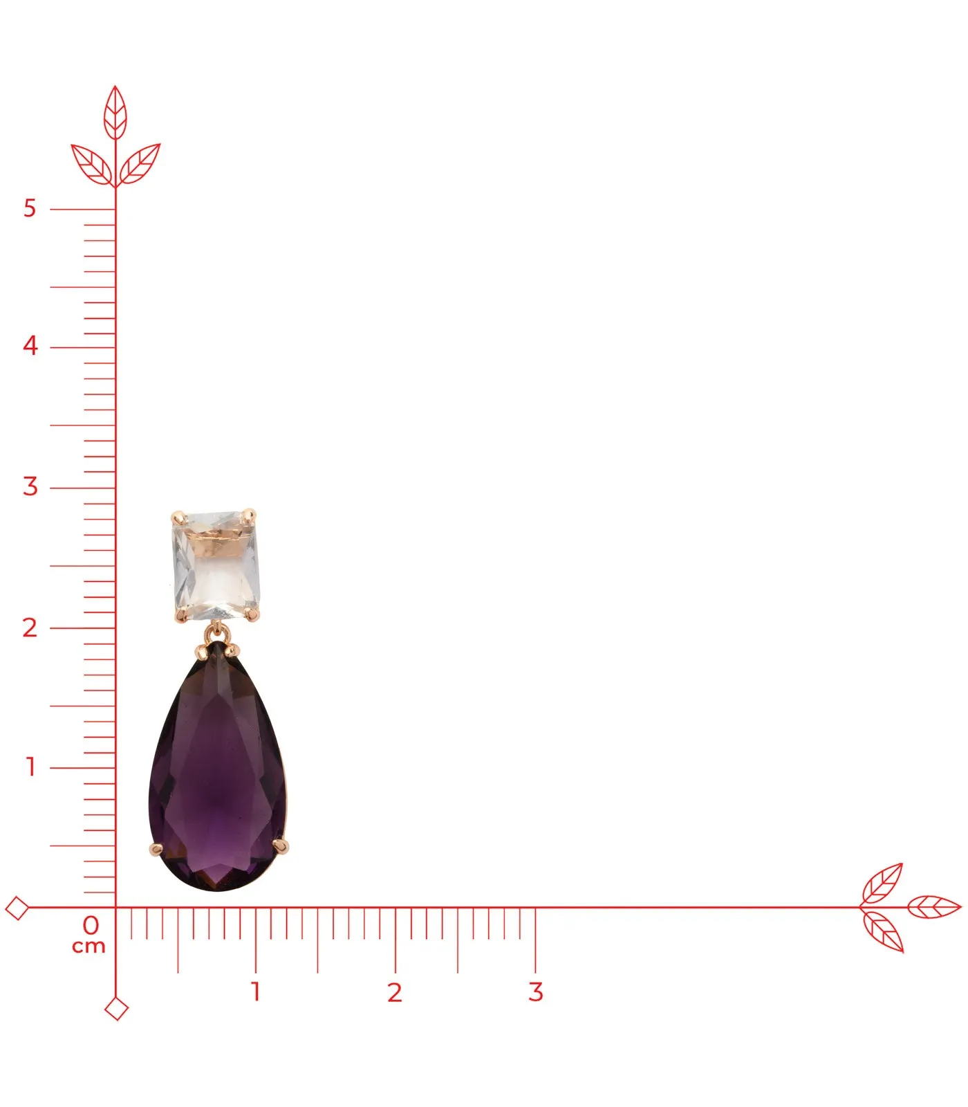Purple Party Tops (Brass)
