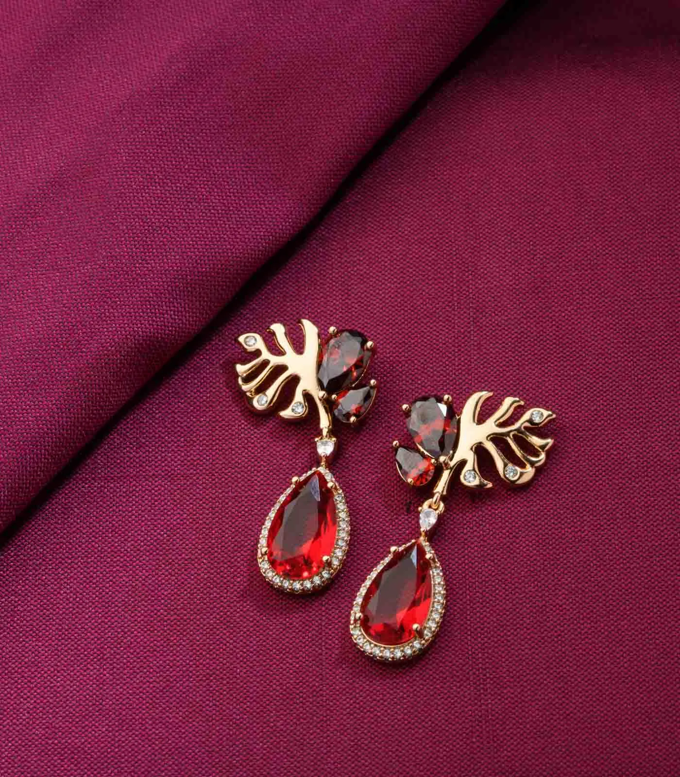 Red Leaf Tops (Brass)