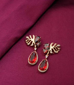 Red Leaf Tops (Brass)