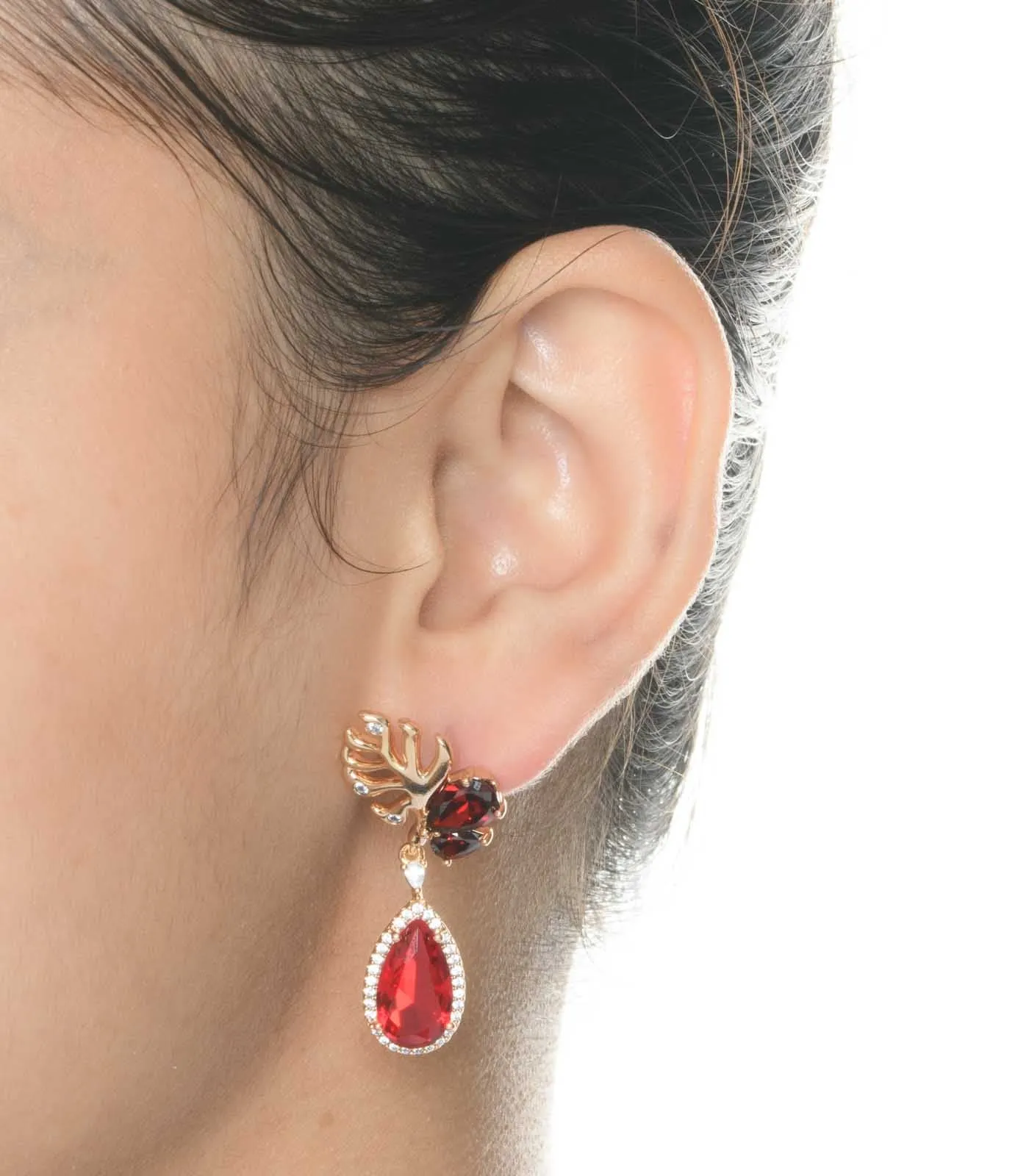 Red Leaf Tops (Brass)