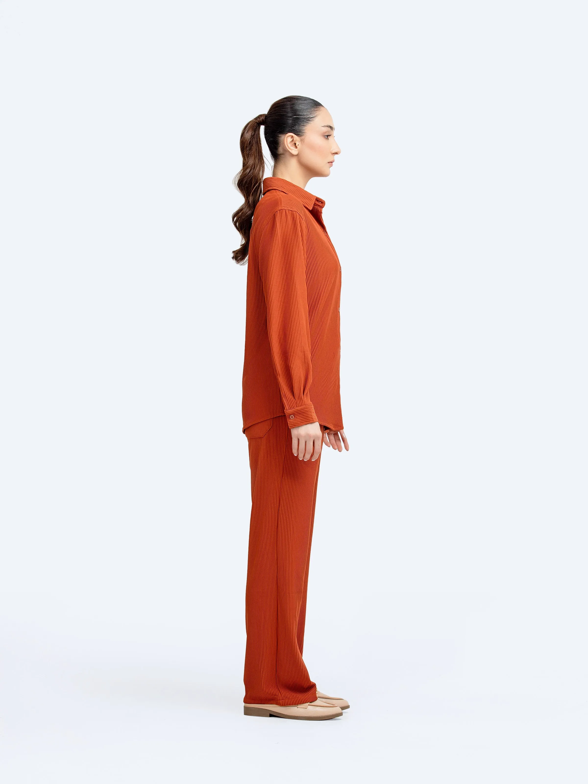 Relaxed Fit Textured Co-Ord Set - FWTCS5-103