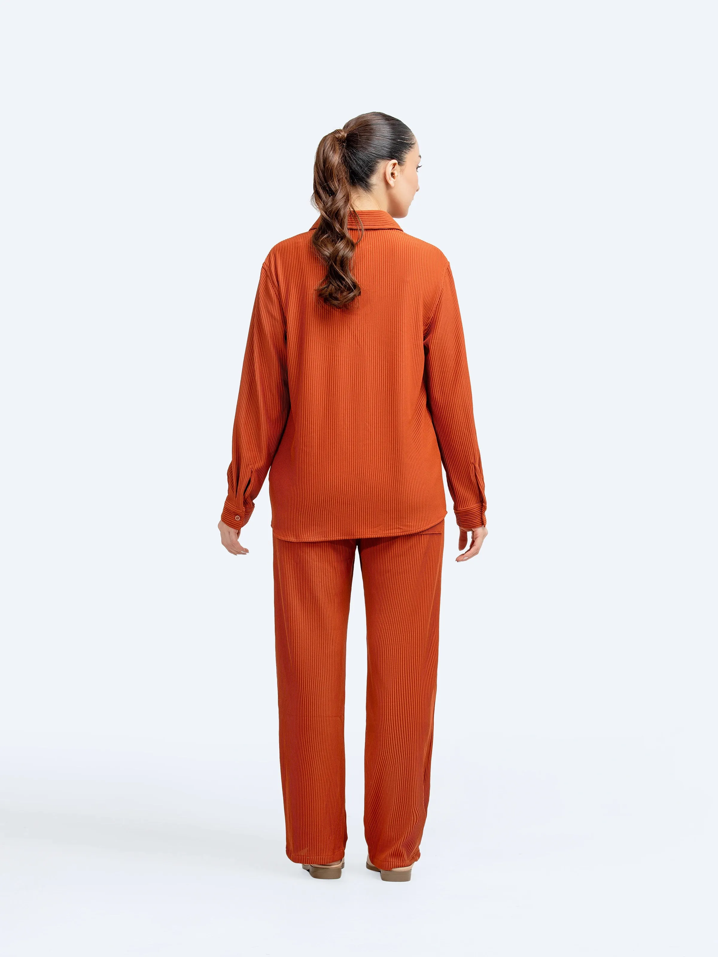 Relaxed Fit Textured Co-Ord Set - FWTCS5-103
