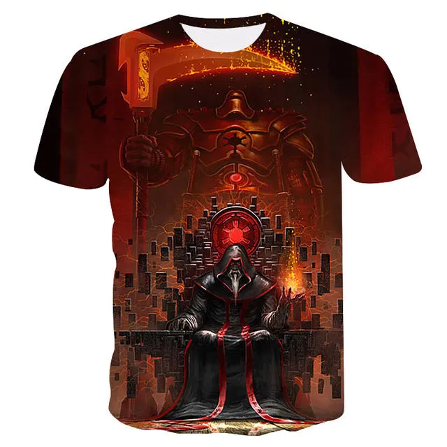 Shrek Shirt 3D Funny Casual T-Shirt Men's Hip Hop Round Neck Short Sleeve Tops Summer street fashion cool t-shirt Men's Wear