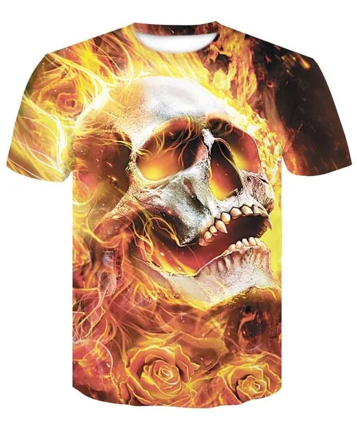 Shrek Shirt 3D Funny Casual T-Shirt Men's Hip Hop Round Neck Short Sleeve Tops Summer street fashion cool t-shirt Men's Wear