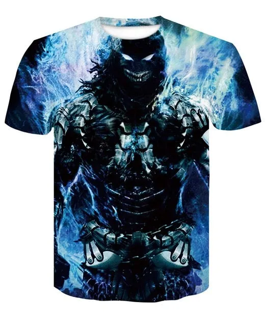 Shrek Shirt 3D Funny Casual T-Shirt Men's Hip Hop Round Neck Short Sleeve Tops Summer street fashion cool t-shirt Men's Wear