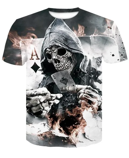 Shrek Shirt 3D Funny Casual T-Shirt Men's Hip Hop Round Neck Short Sleeve Tops Summer street fashion cool t-shirt Men's Wear