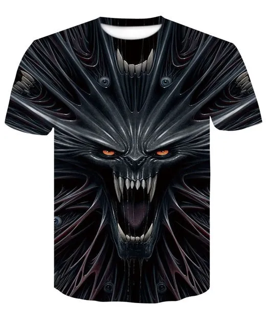 Shrek Shirt 3D Funny Casual T-Shirt Men's Hip Hop Round Neck Short Sleeve Tops Summer street fashion cool t-shirt Men's Wear