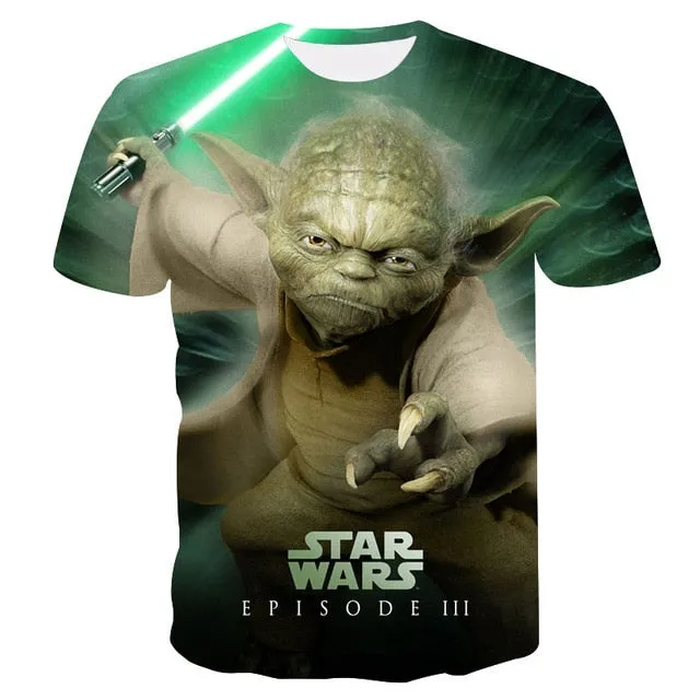 Shrek Shirt 3D Funny Casual T-Shirt Men's Hip Hop Round Neck Short Sleeve Tops Summer street fashion cool t-shirt Men's Wear