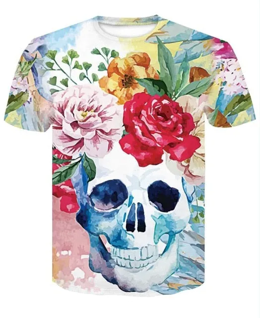 Shrek Shirt 3D Funny Casual T-Shirt Men's Hip Hop Round Neck Short Sleeve Tops Summer street fashion cool t-shirt Men's Wear