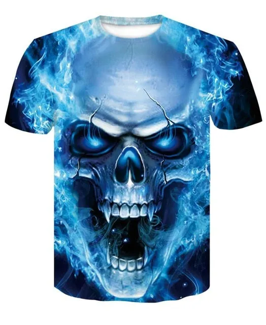 Shrek Shirt 3D Funny Casual T-Shirt Men's Hip Hop Round Neck Short Sleeve Tops Summer street fashion cool t-shirt Men's Wear
