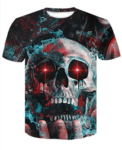Shrek Shirt 3D Funny Casual T-Shirt Men's Hip Hop Round Neck Short Sleeve Tops Summer street fashion cool t-shirt Men's Wear