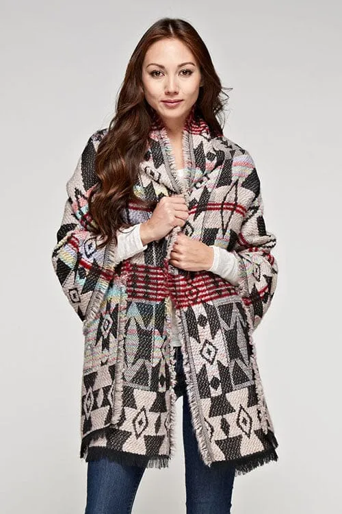 Southern Sierra Poncho Scarf