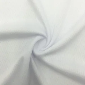 SP-056 Polyester Boxed Mesh with MaxDri Moisture Management PFP White for sublimation.