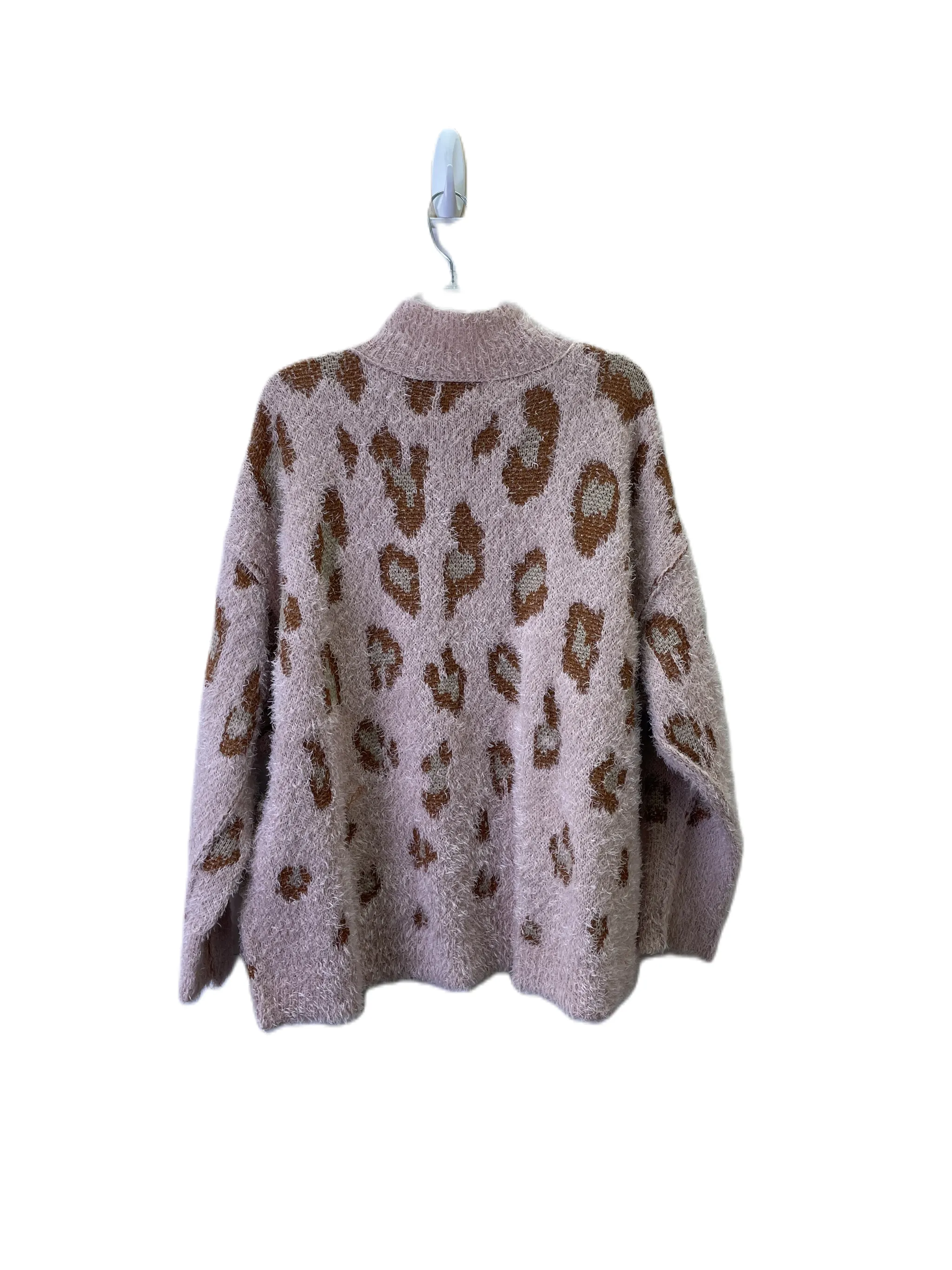Sweater By Wonderly In Pink, Size: 1x
