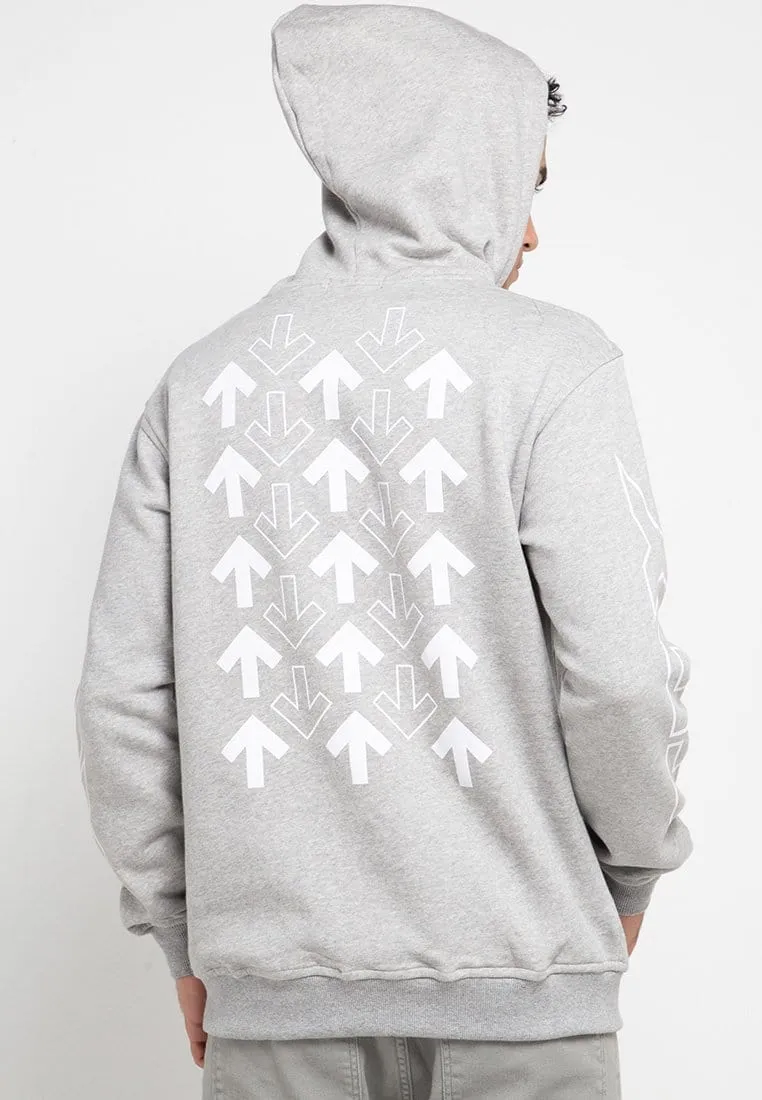 Third Day MO153 fleece hoodies tdy arrow gry Abu-abu