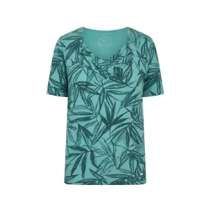 TIGI 14/16 Olive Leaf Ruched Sweetheart Top