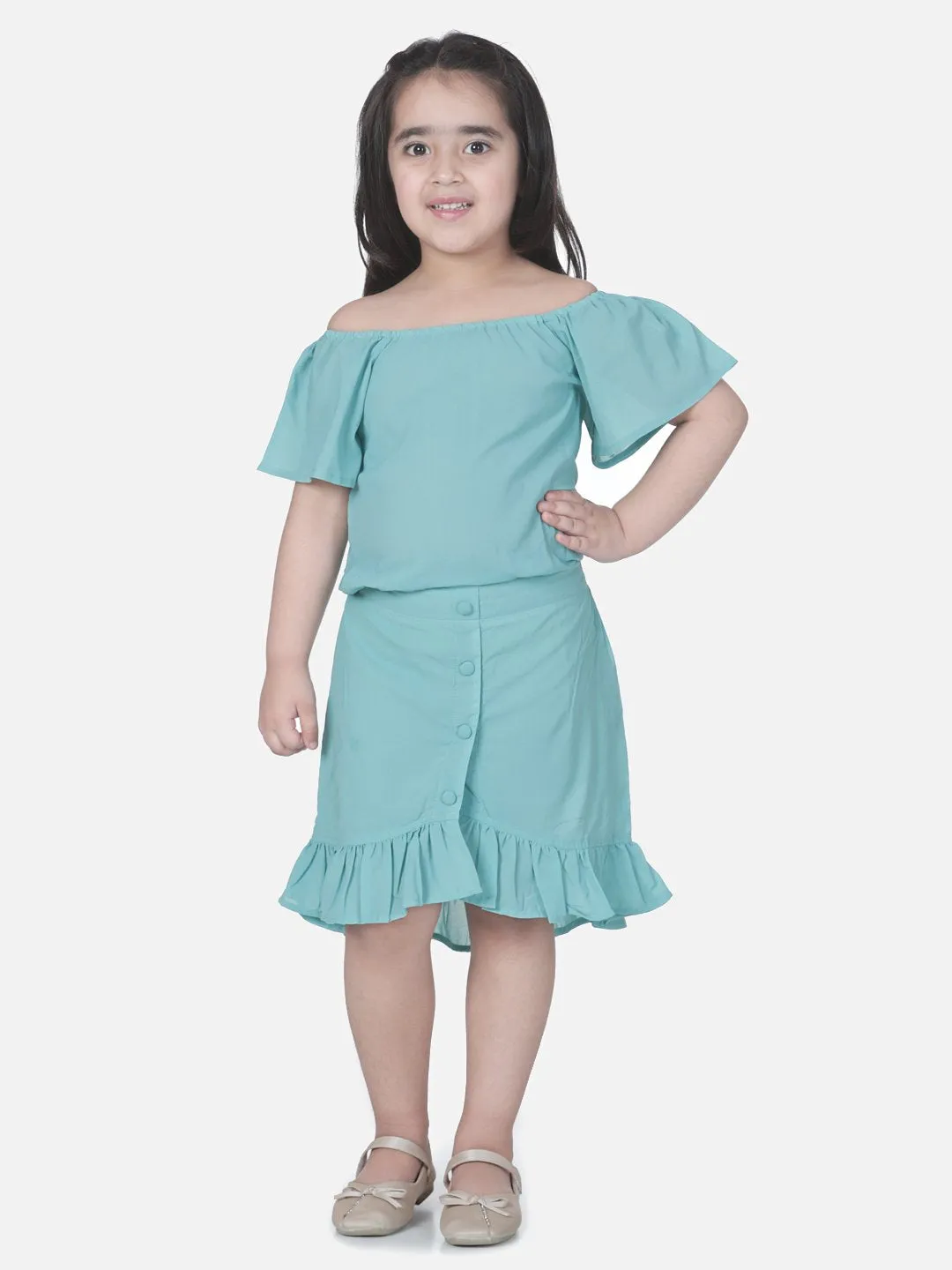 Vintage Green Coordinated Clothing Set