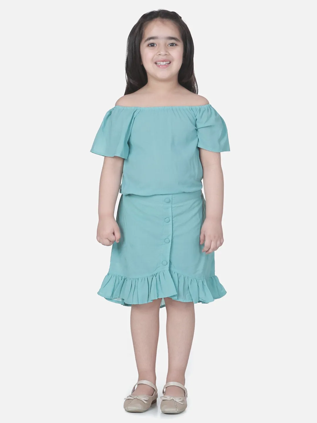 Vintage Green Coordinated Clothing Set