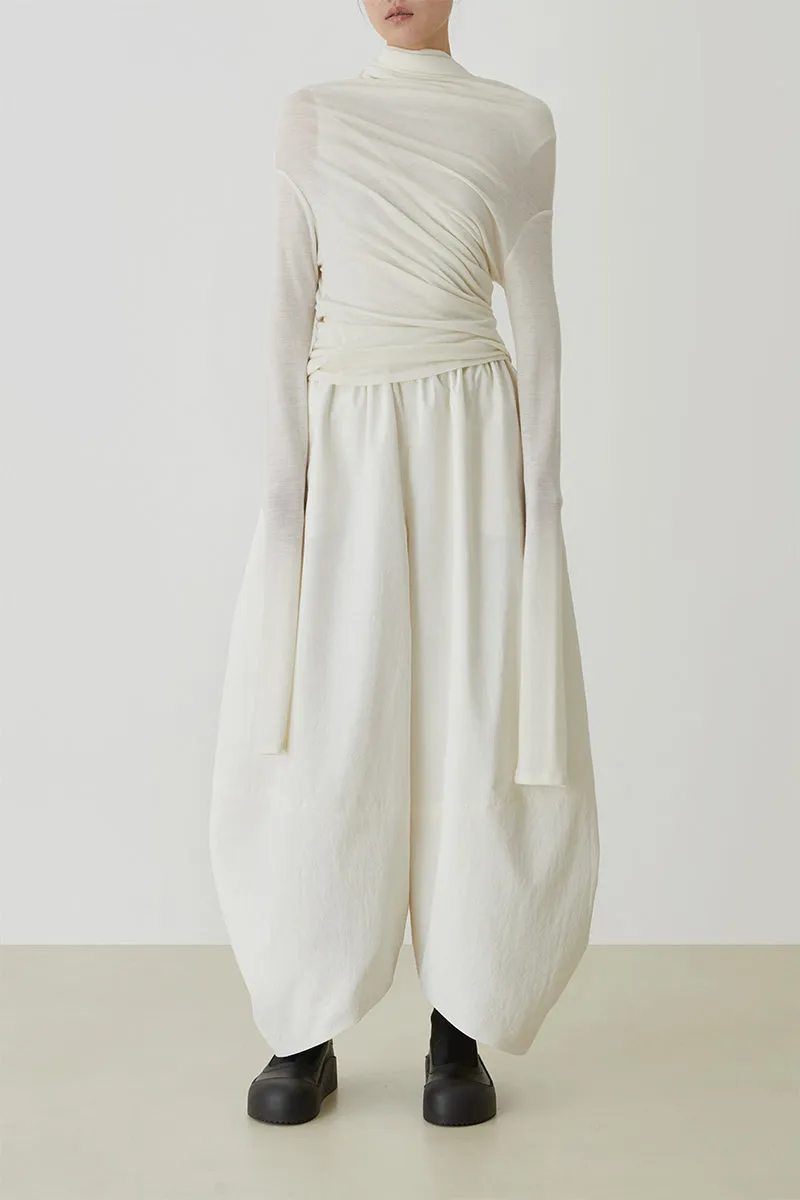 Wear More Pleated Knit Tops