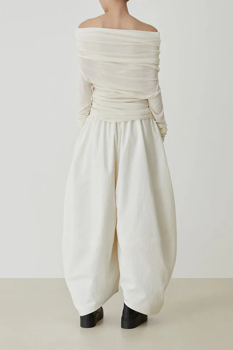 Wear More Pleated Knit Tops