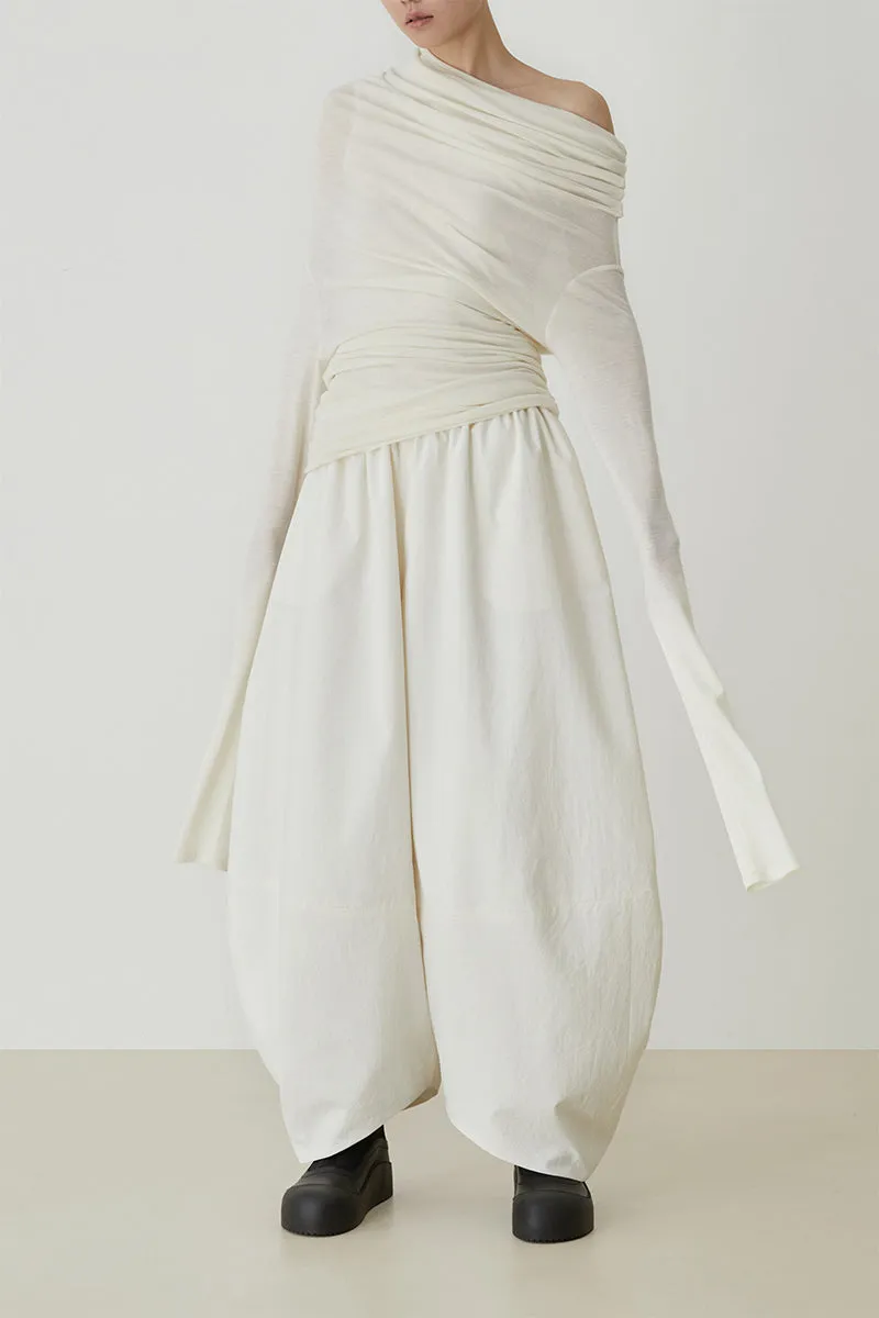 Wear More Pleated Knit Tops
