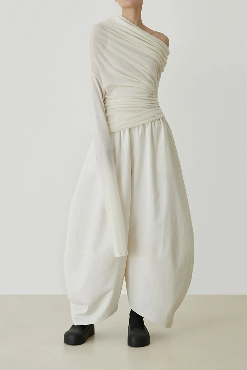 Wear More Pleated Knit Tops