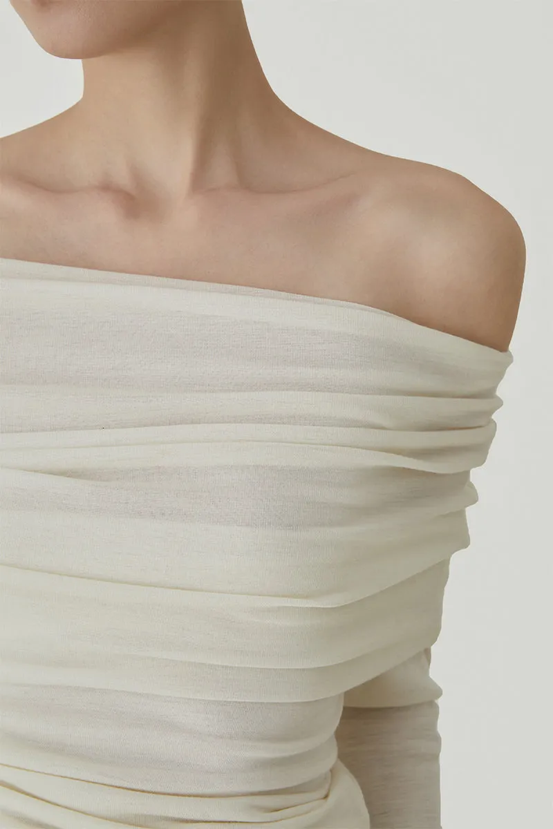 Wear More Pleated Knit Tops