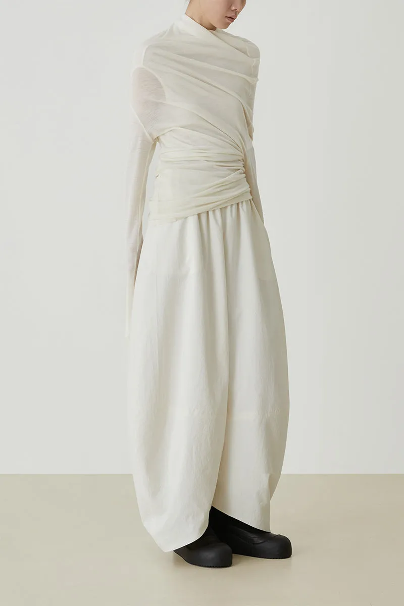 Wear More Pleated Knit Tops