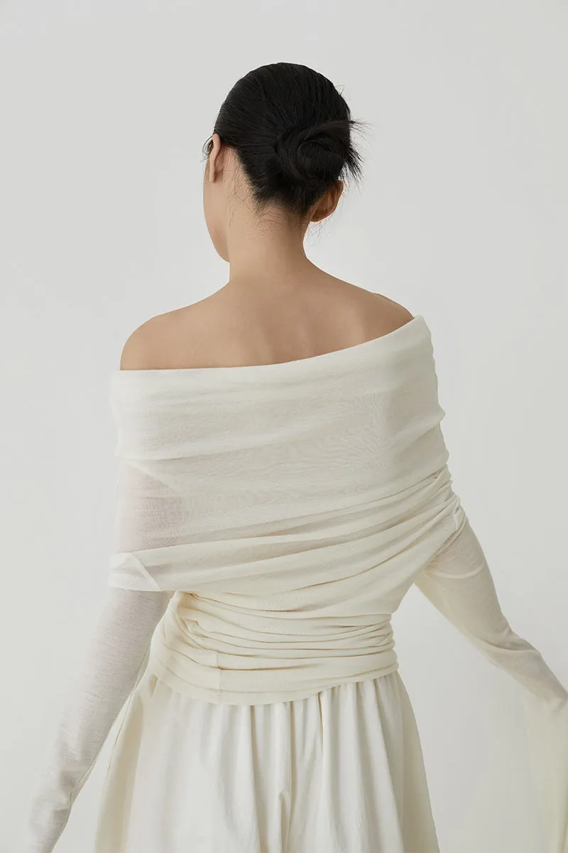 Wear More Pleated Knit Tops