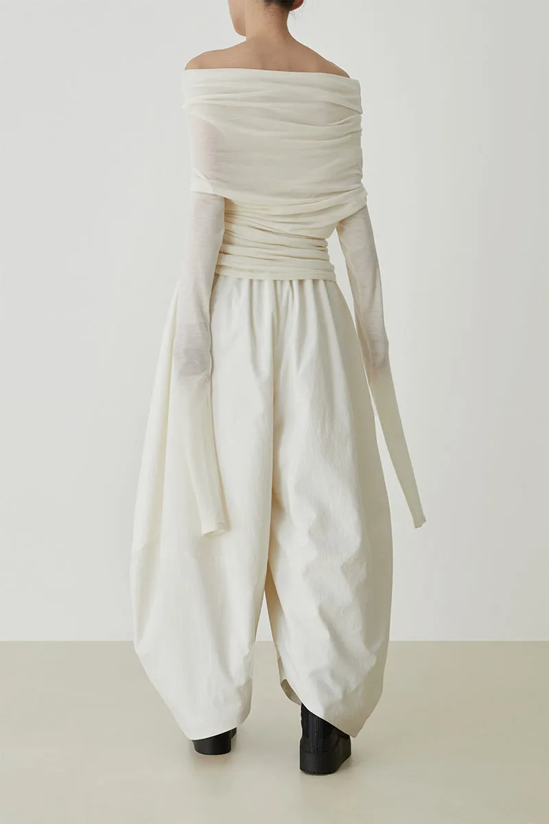 Wear More Pleated Knit Tops